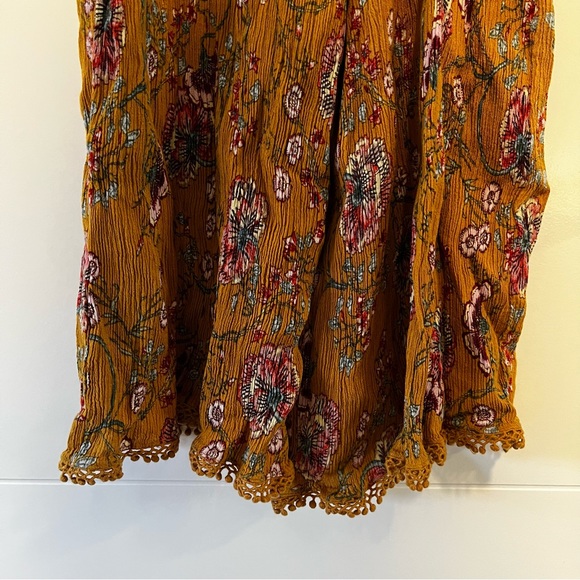 Patrons of Peace | Floral Mustard Jumpsuit - Picture 10 of 14